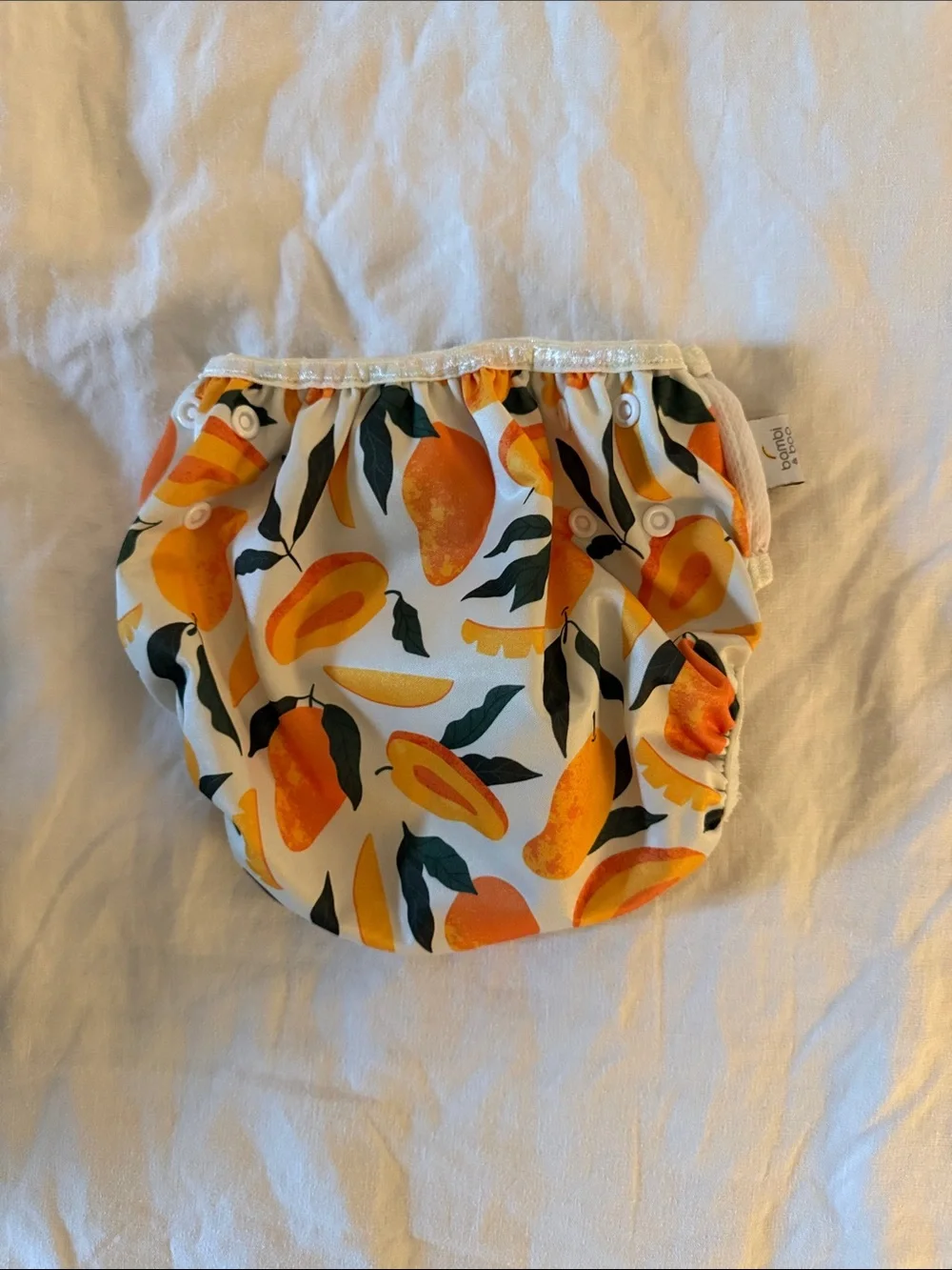 Reusable Kids Diaper Covers — Pink Floral & Yellow Fruit Prints